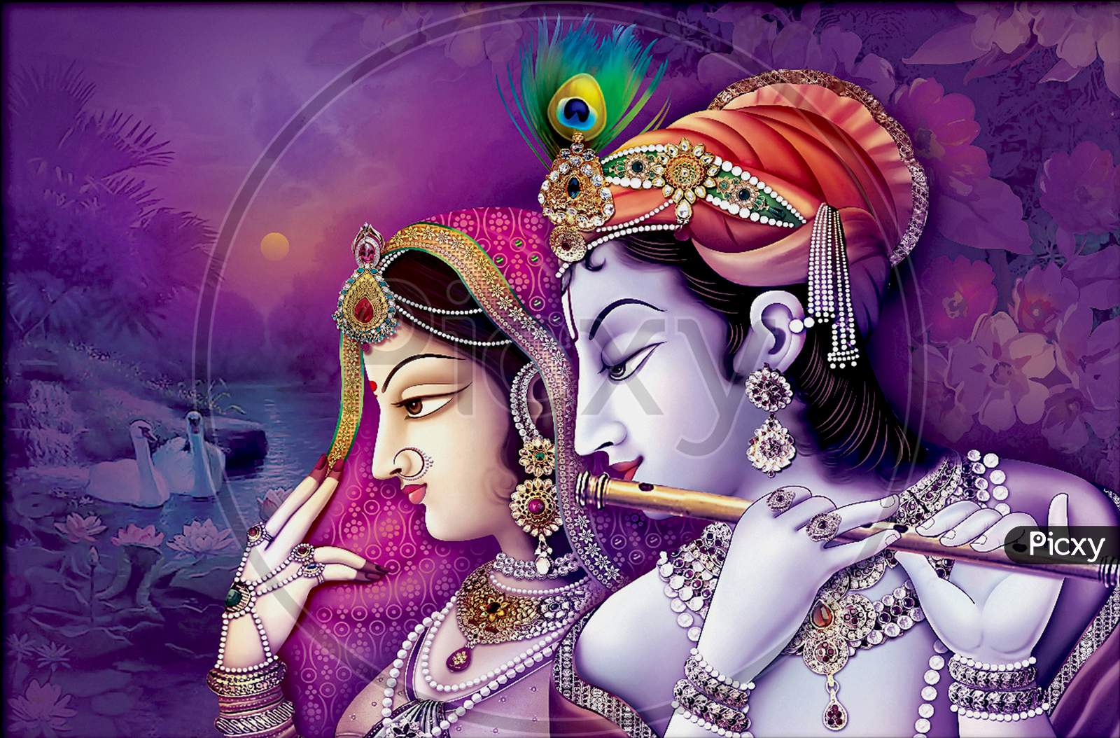 Love Romantic Radha Krishna Wallpaper Hd | iphonekrishnawallpaper.in