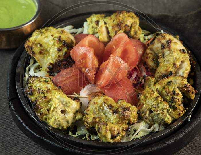 Chicken Kesari Kebab