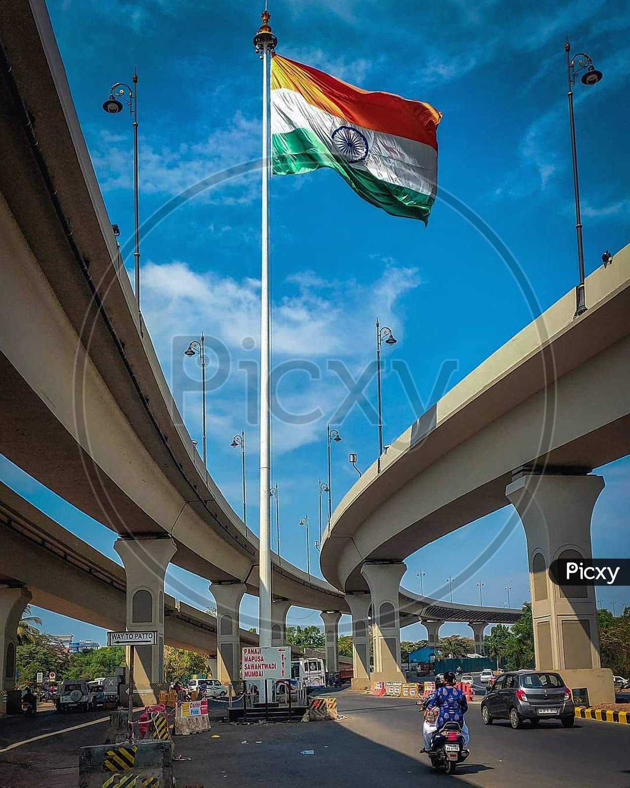 Indian#flag # High#bridge
