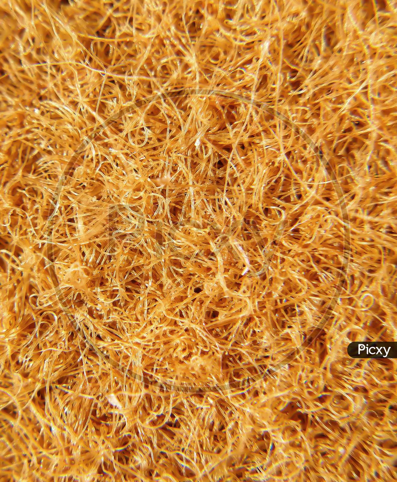 Brown Door mat fibre close up, fiber micro
