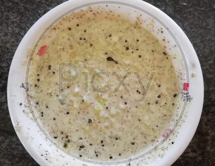 Delicious Kerala Spicy Food In A Bowl Isolated On A Surface