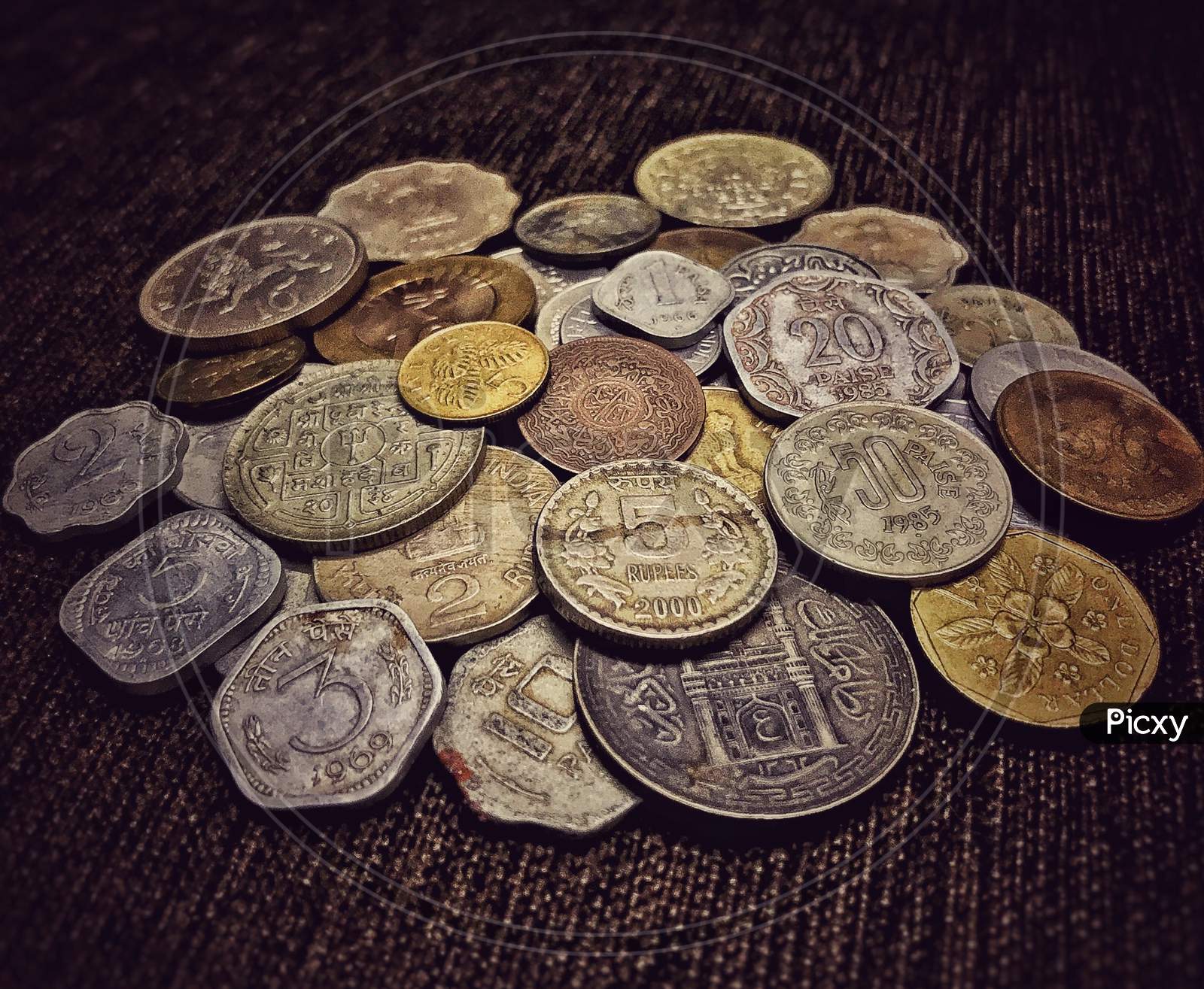Dad’s coin collection