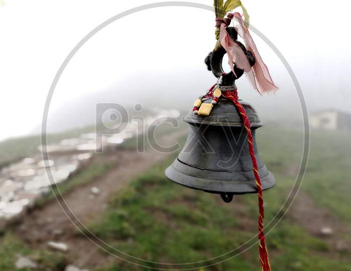 Prayer Bell On The Mountain
