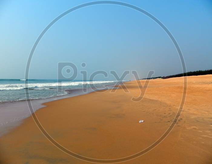 Sea beach in Chandrabhaga, Konark