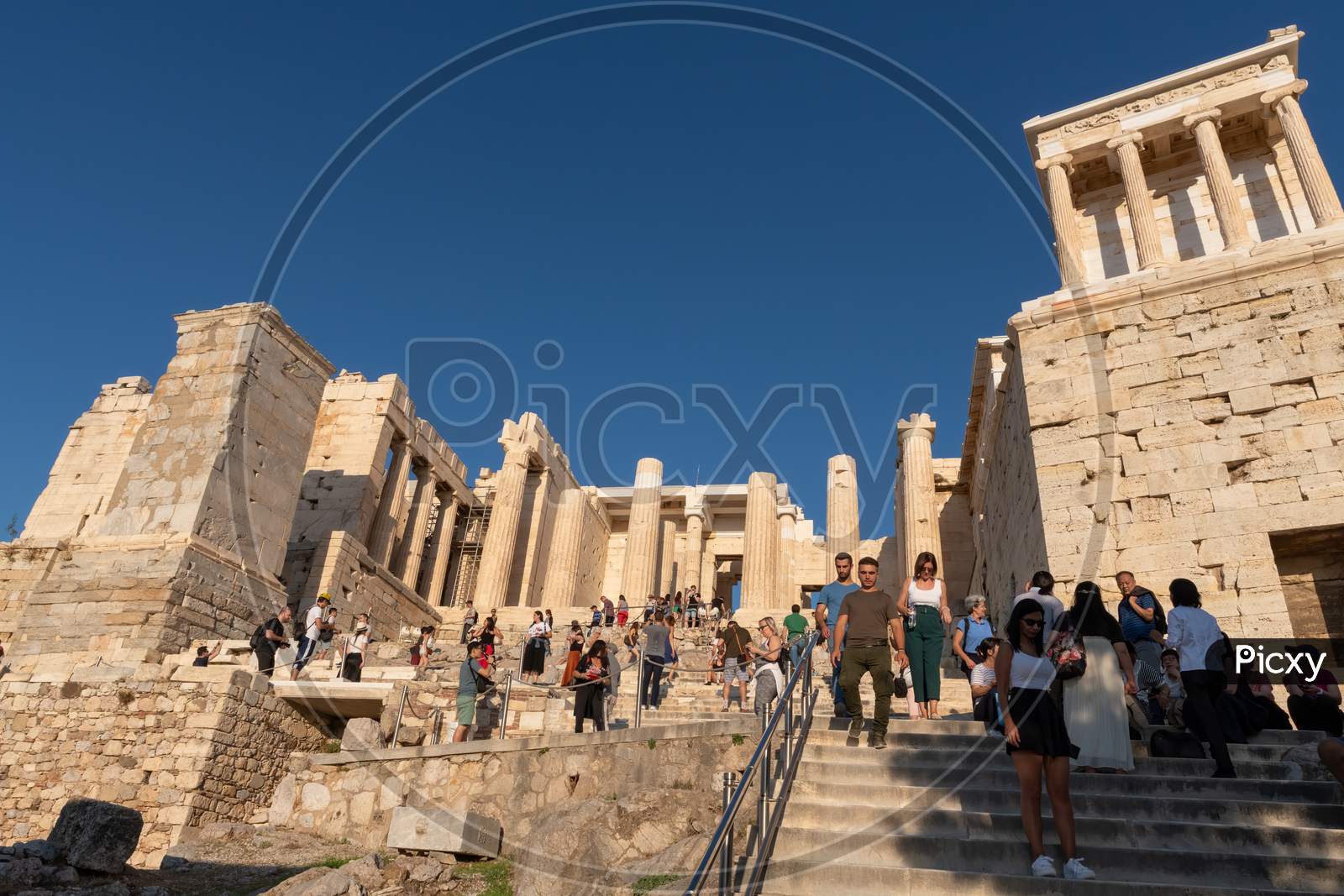 Entrance To The Acropolis