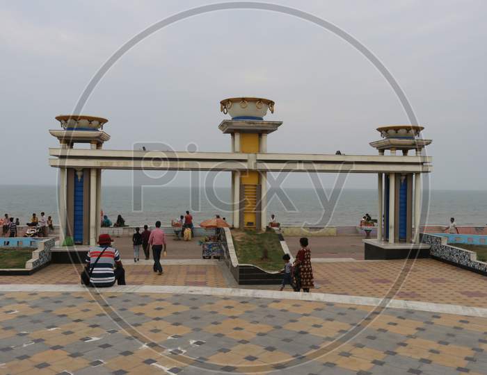 Digha sea view tourist attraction