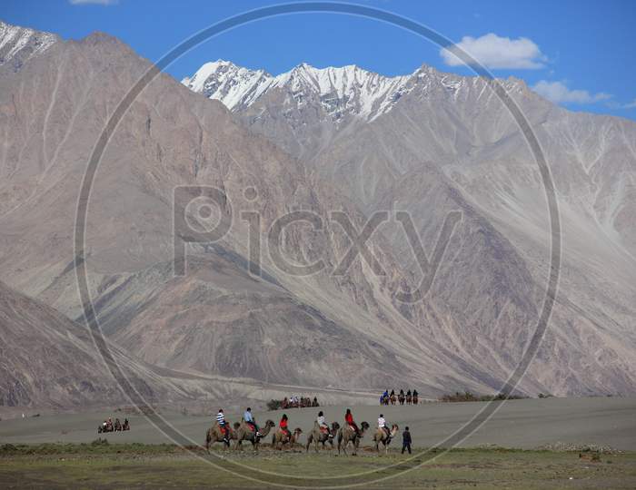 Mountain in Leh, Ladakh, India
