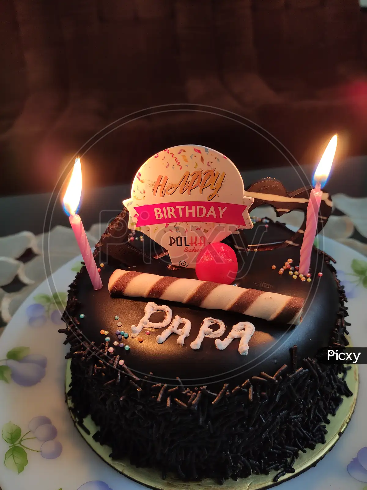 happy birthday papa cake