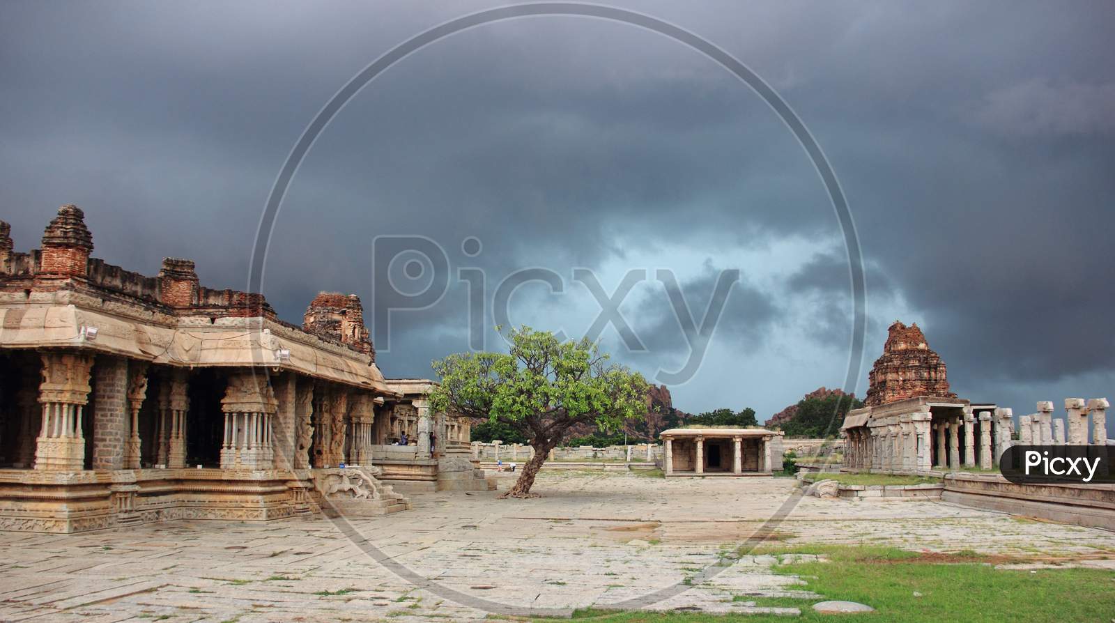 Hampi historical site in Karntaka, India