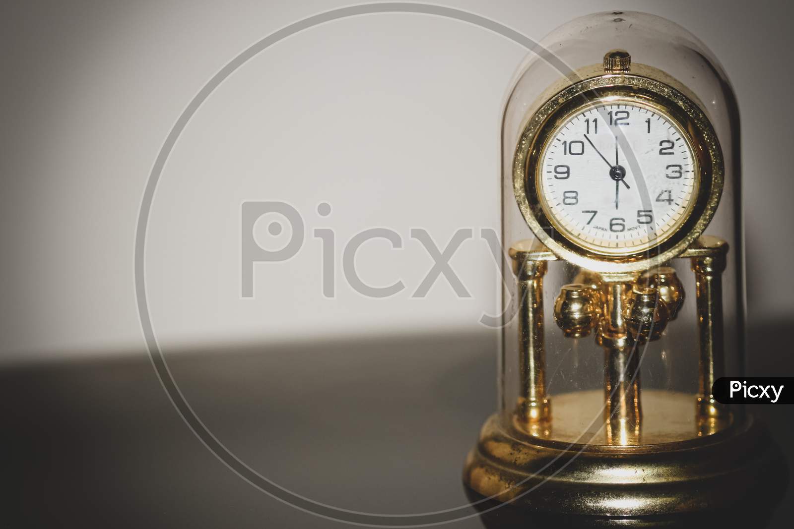 a vintage old clock