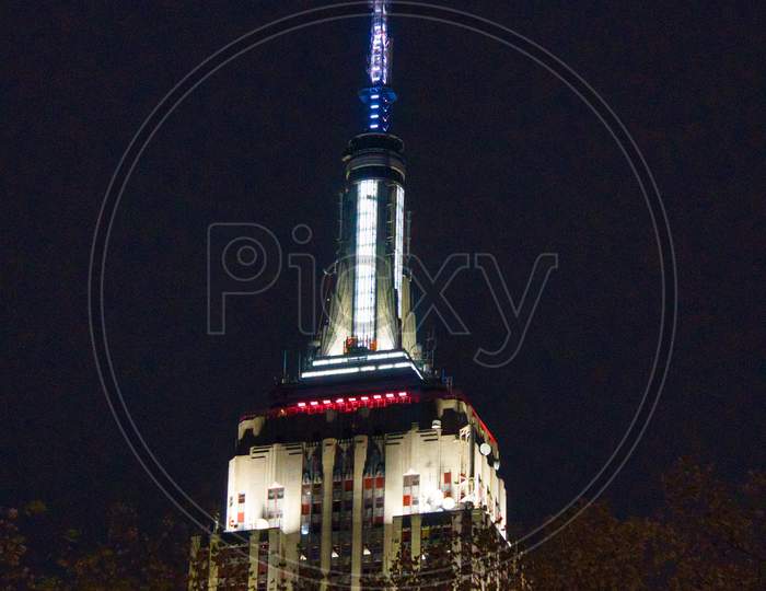 Sky Scrappers of New York - night light