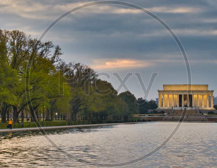 Lincoln Memorial and the reflection pool