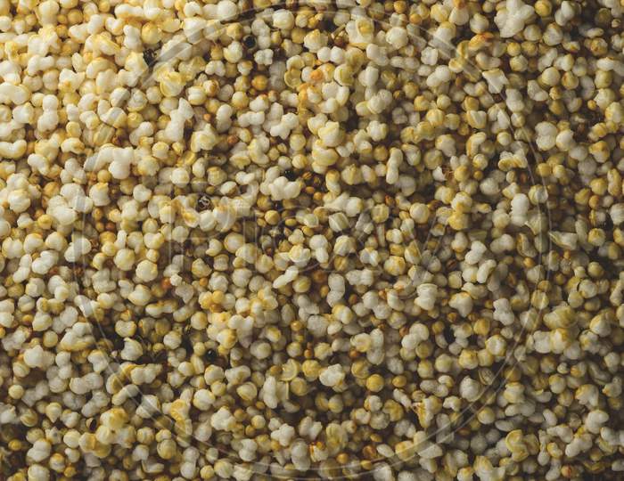 Many Amaranth Seeds, Top View
