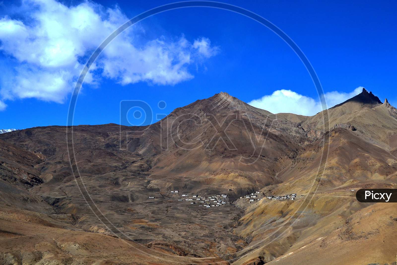Landscape of spiti valley