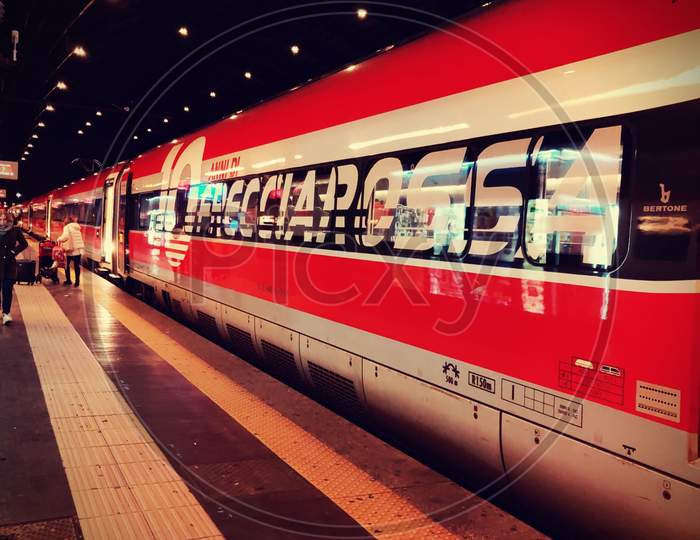 Metro Train In Italy