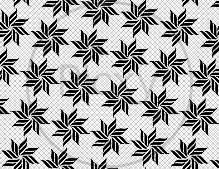 Abstract Seamless Geometric Pattern With Background.Abstract Seamless Geometric Pattern With Background.