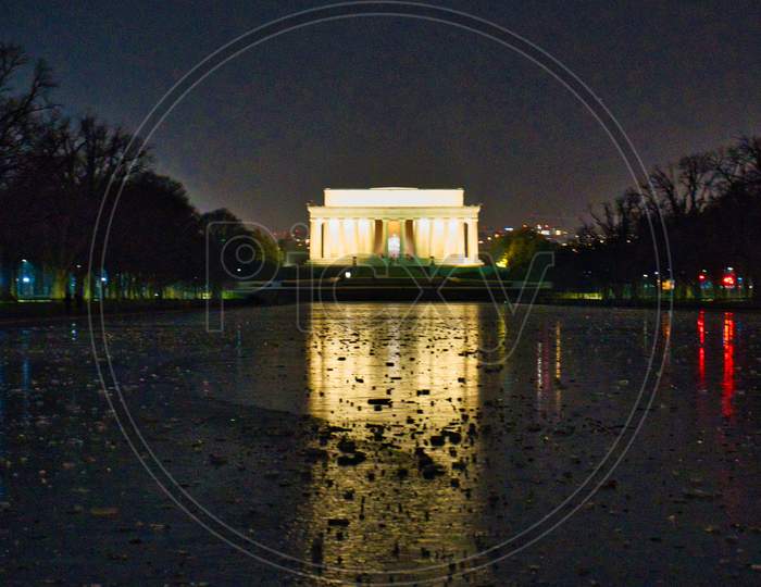 Lincoln Memorial and the reflection pool