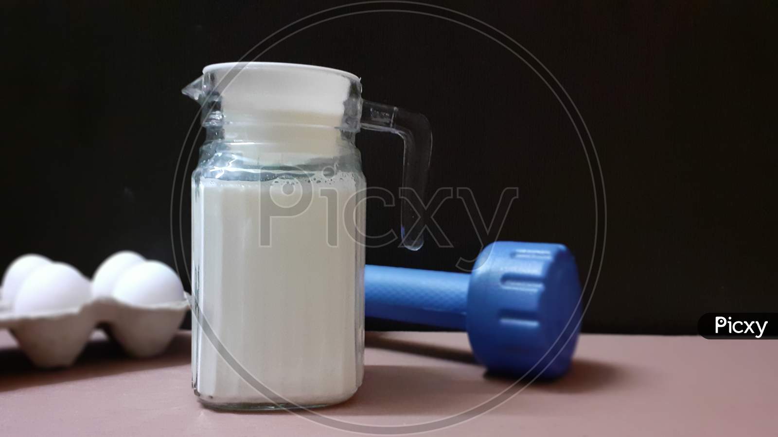 Milk- help build ur muscles