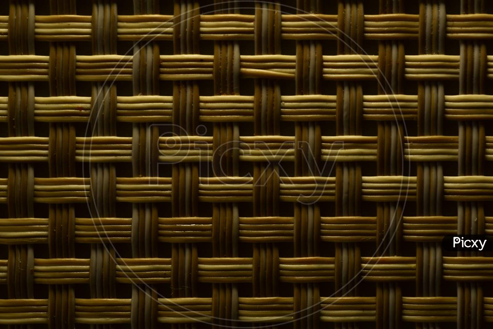 Background Decoration, Close Up Of A Brown Bamboo Texture