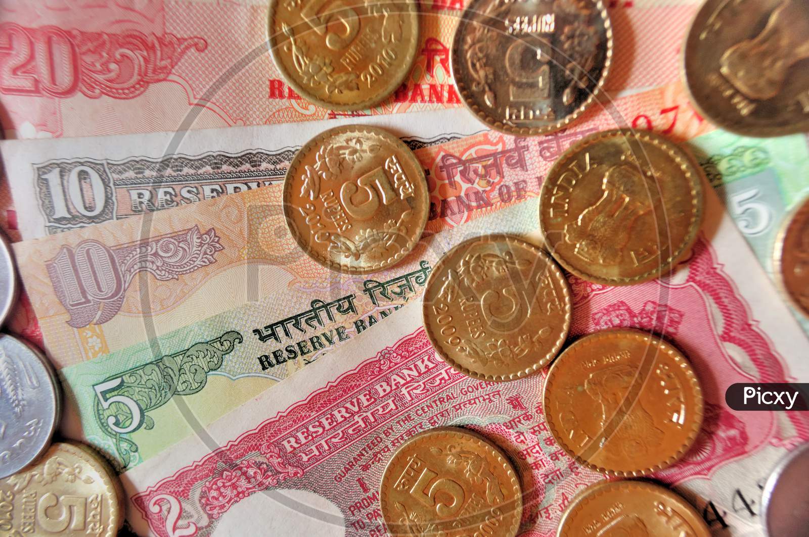 Indian Currency Notes And Coins