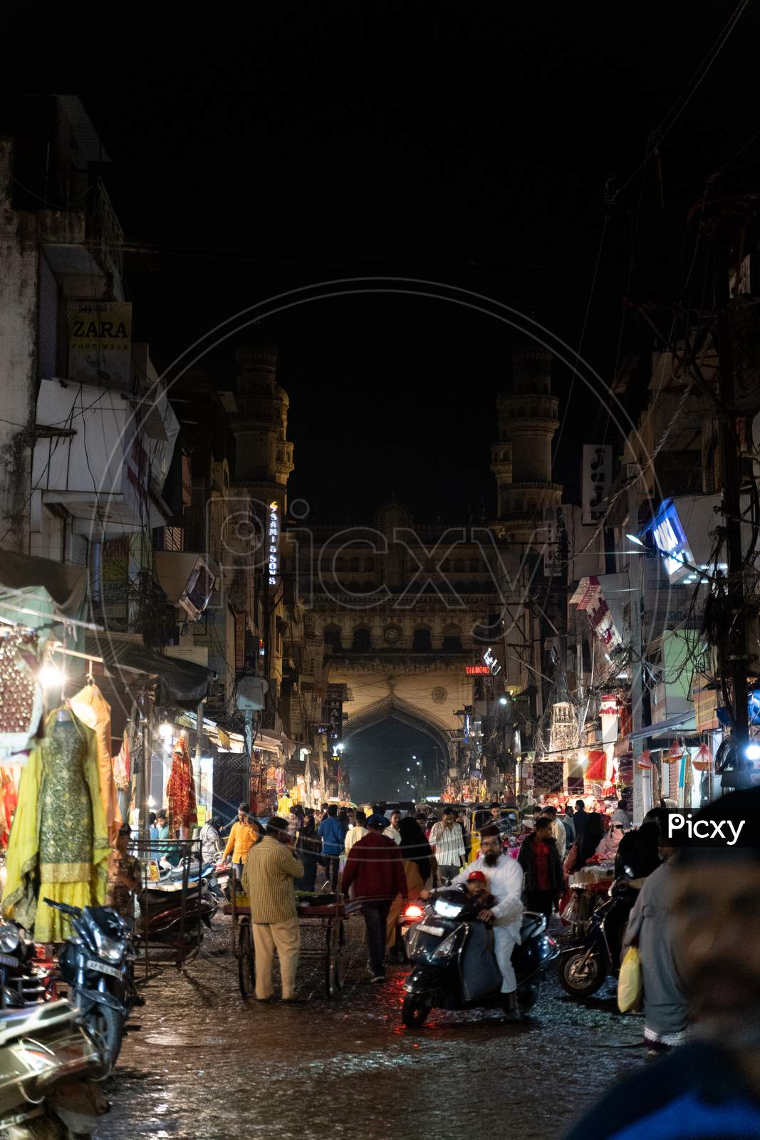 Street Vendors Charminar Market