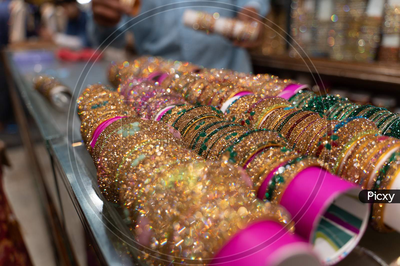 Bangles in Charminar Market