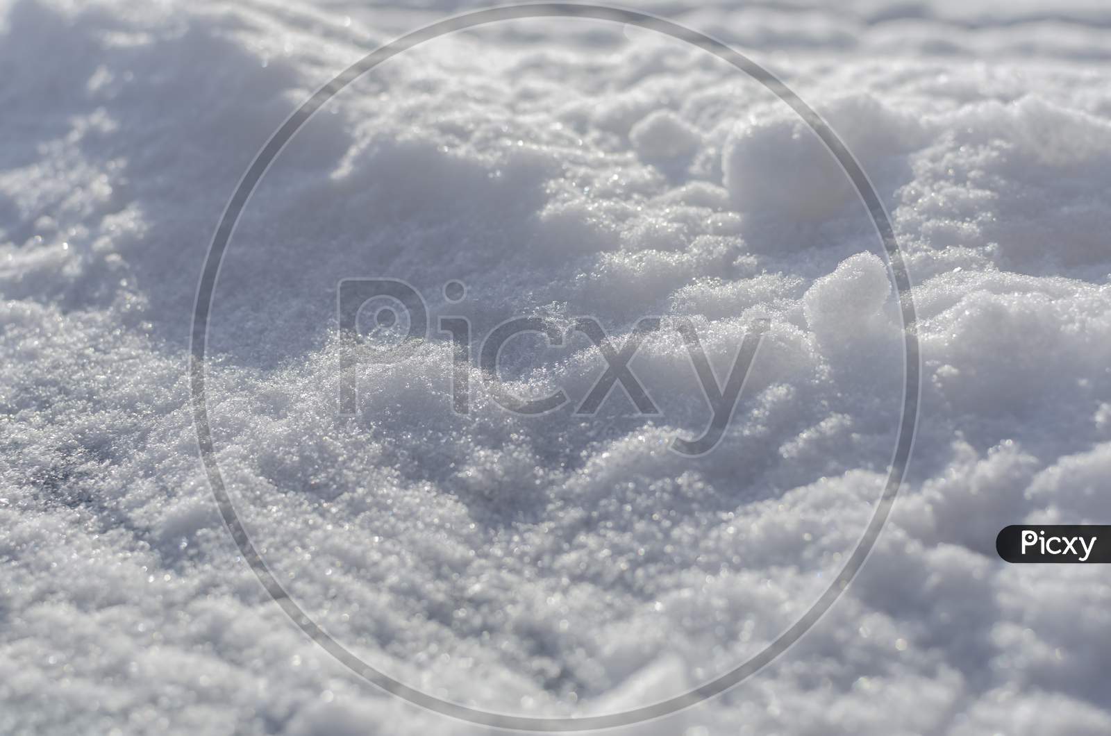 Background Of Fresh Snow Texture
