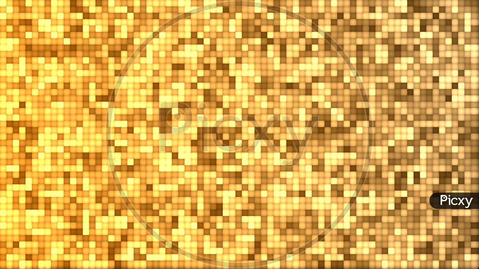 Glitter Vintage Golden Lights Background.