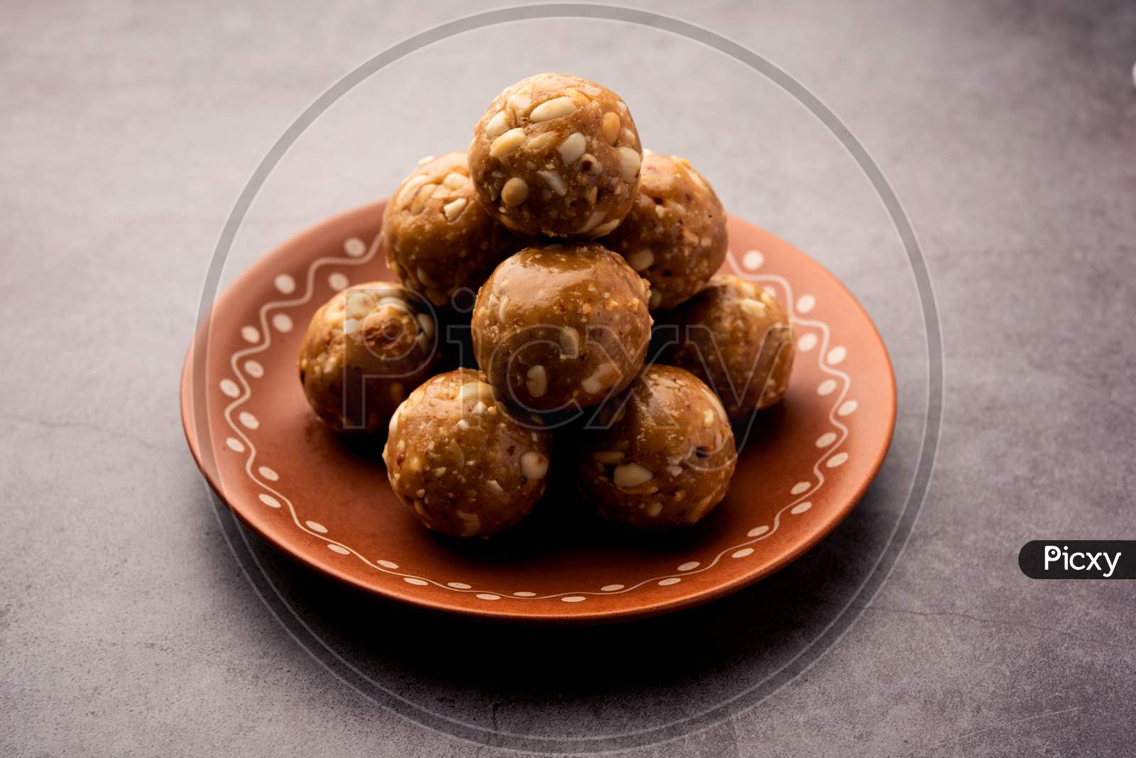 Indian Sweet And Healthy Peanut Jaggery Ladoo Or Laddoo