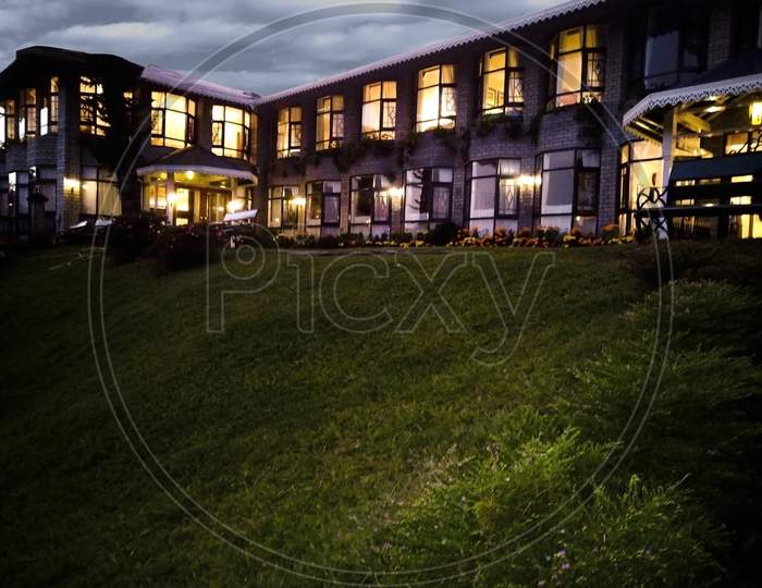 Luxury Rooms Resort Hotel At Night