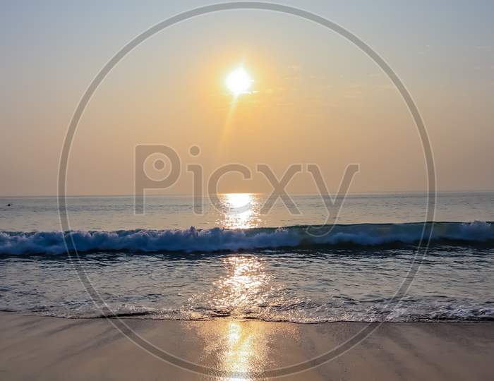 Sunset  at Goa beach