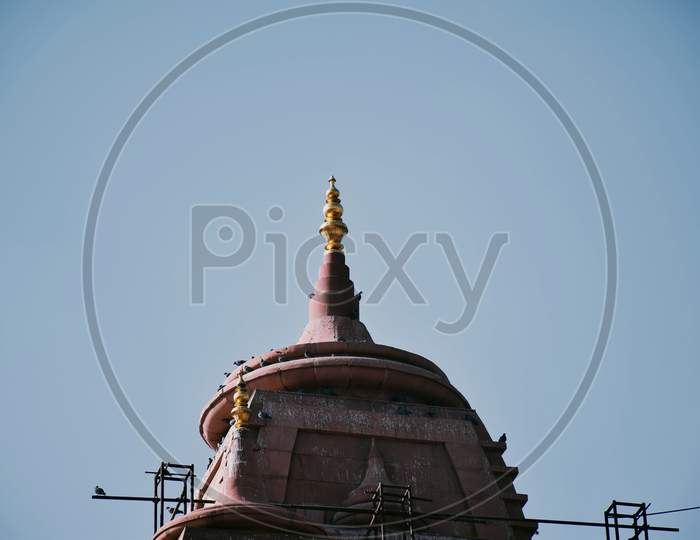 Head Of Temple In Uttarakhand