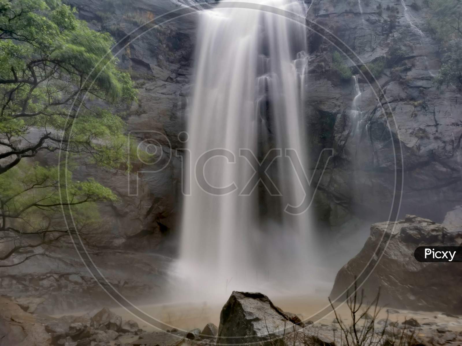 Agaya Gangai waterfalls, Kolli hills, Tamilnadu.