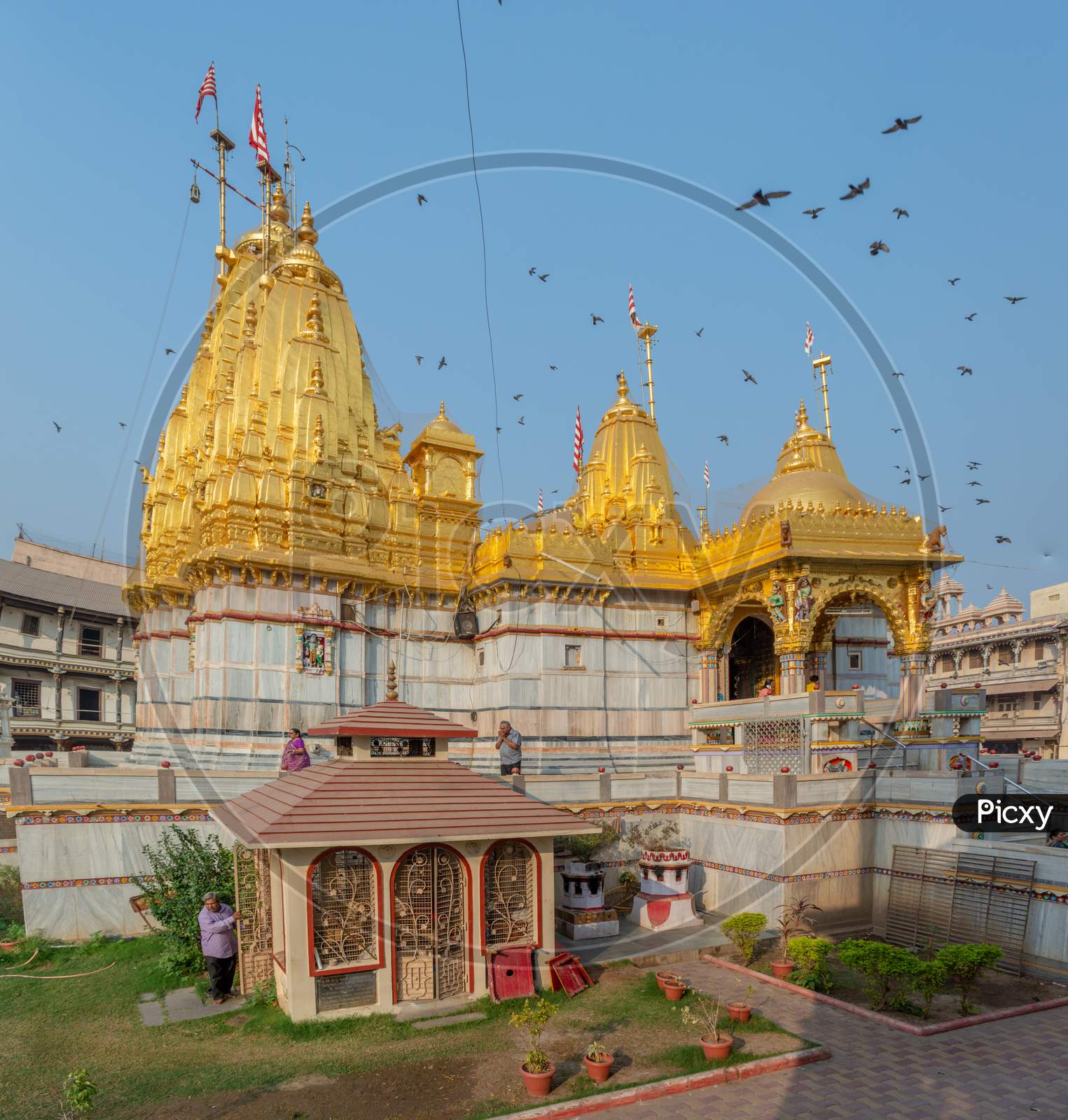 Swaminarayan temple, Vadtal, Gujarat, India