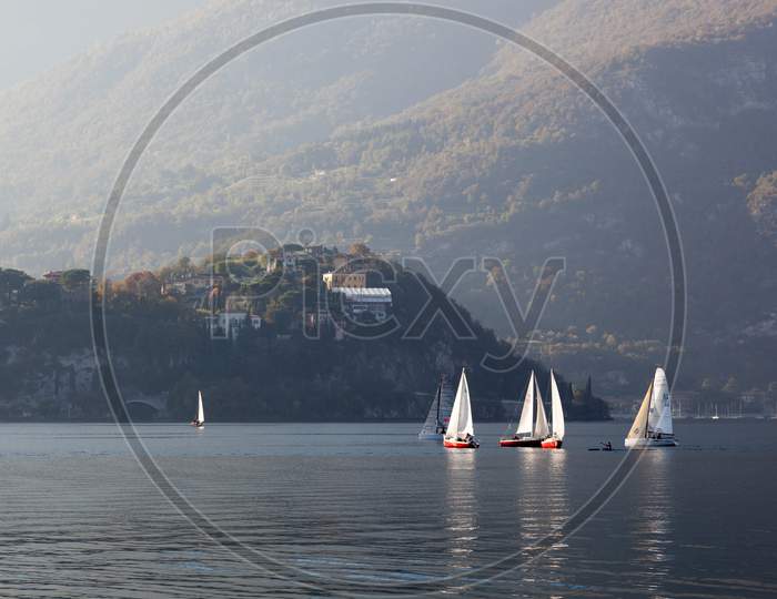 Sailing On Lake Como