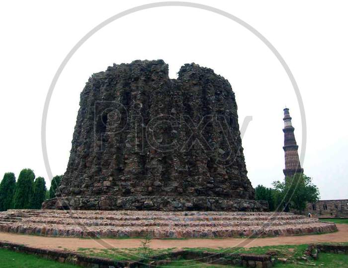 Alai Minar-The incomplete Tower of Victory at Qutub Complex, Delhi