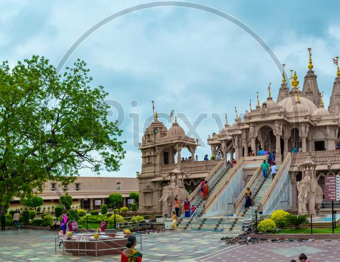 BAPS Swaminarayan temple, mandir, Atladara, Vadodara Gujarat India