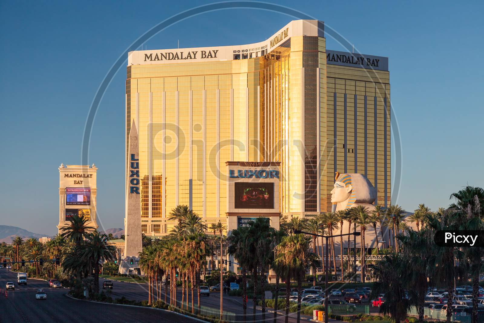 View Of Mandalay Bay Hotel In Las Vegas