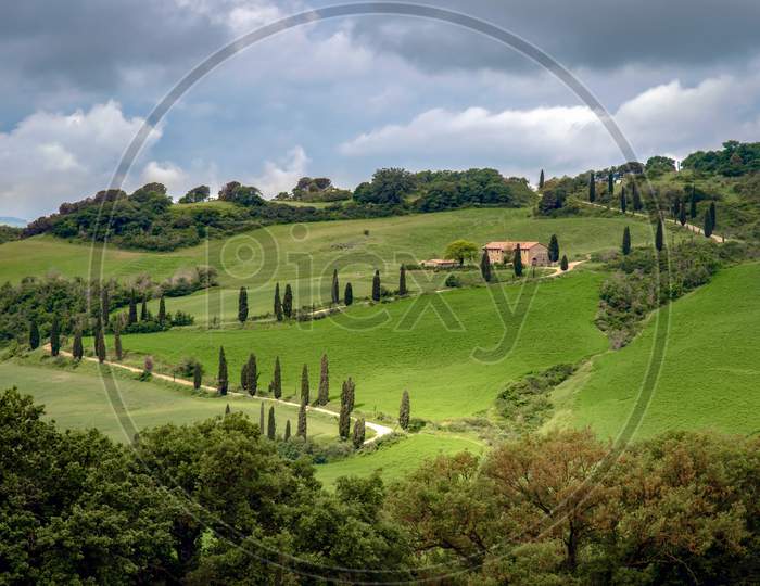 Farm In Val D'Orcia Tuscany