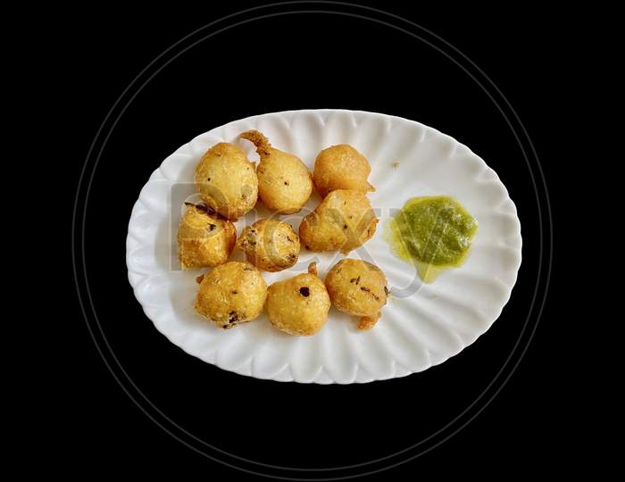 Chaul Bara Or Vada Famous Oriya Dish In Western Part Of Orissa