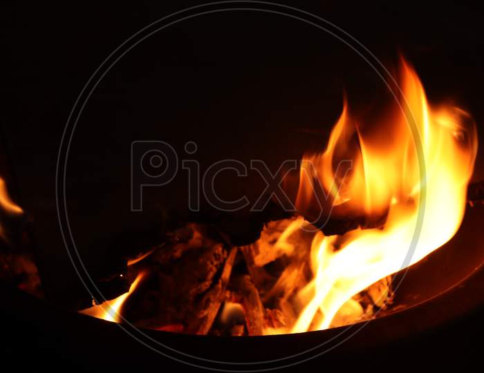 Bornfire flame fire