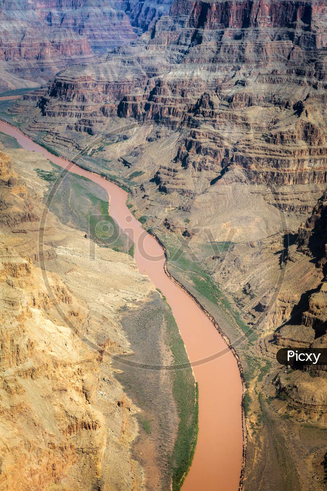 Aerial View Of The Grand Canyon