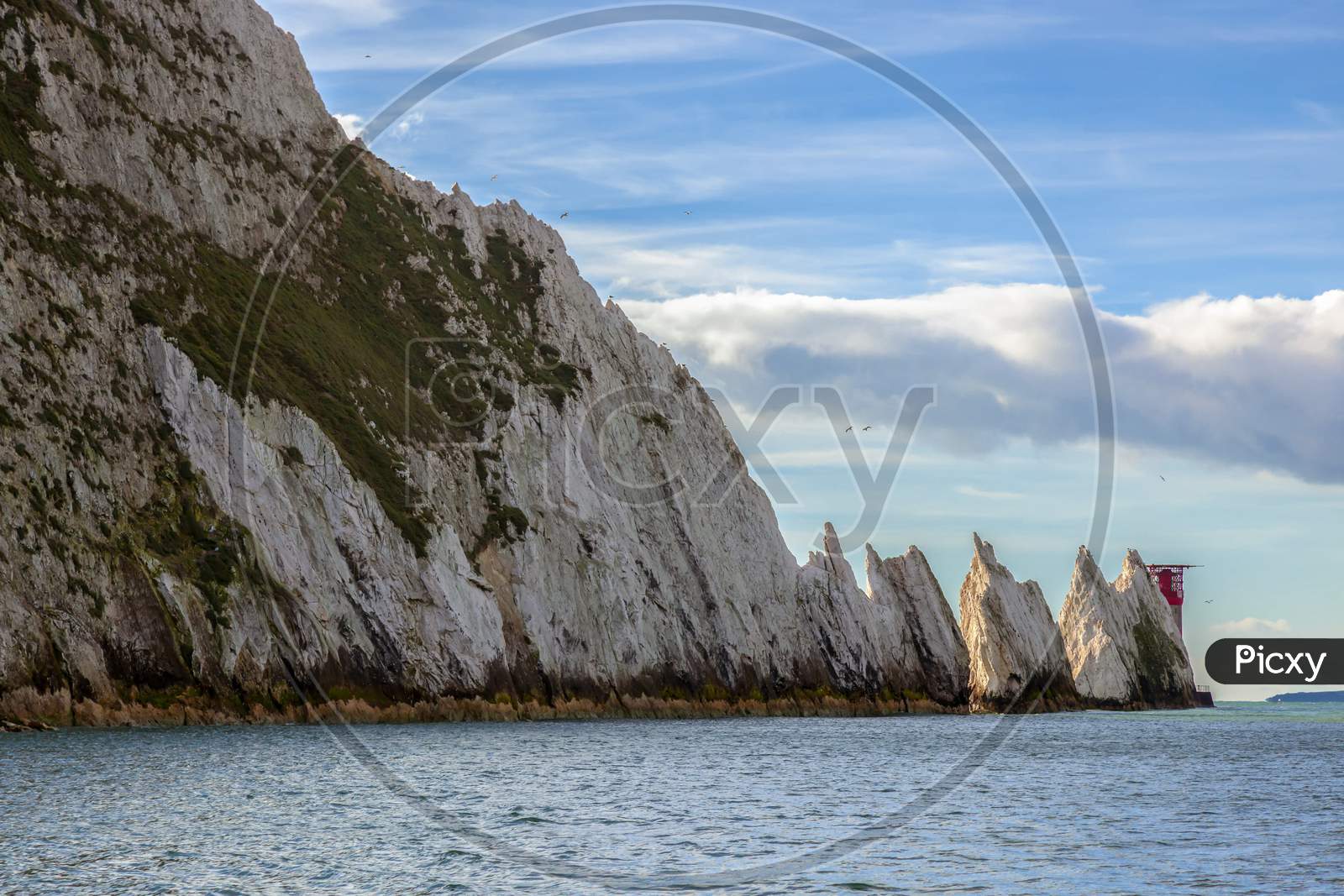 View Of The Needles Isle Of Wight