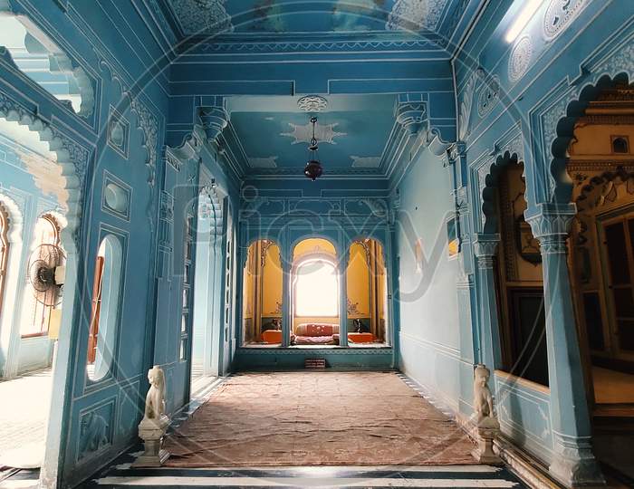 Beautiful room of City Palace, udaipur