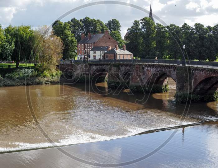 Bridge Over The River Dee At Chester