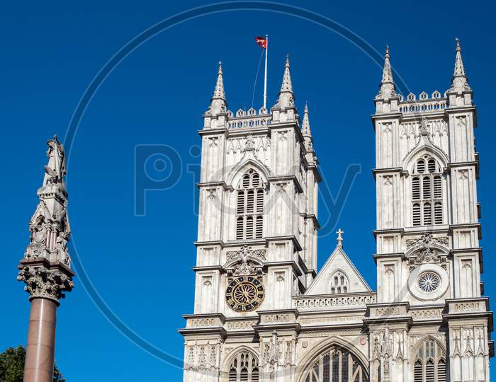 View Of The Exterior Of Westminster Abbey