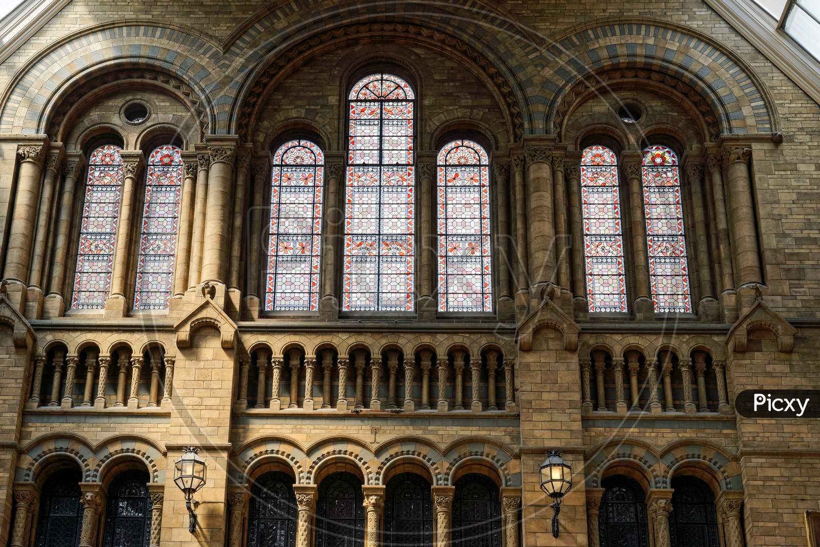 Interior View Of The Natural History Museum In London