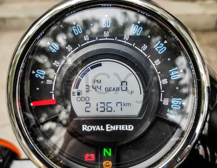 Royal enfield classic 350 on sale fuel meter price