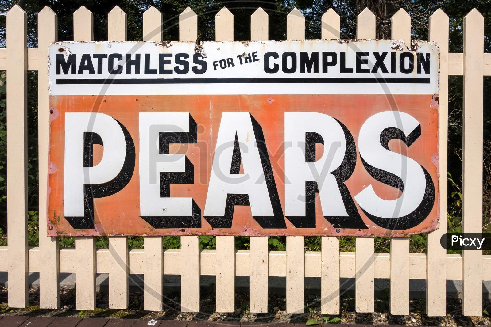 Pears Sign At Sheffield Park Station