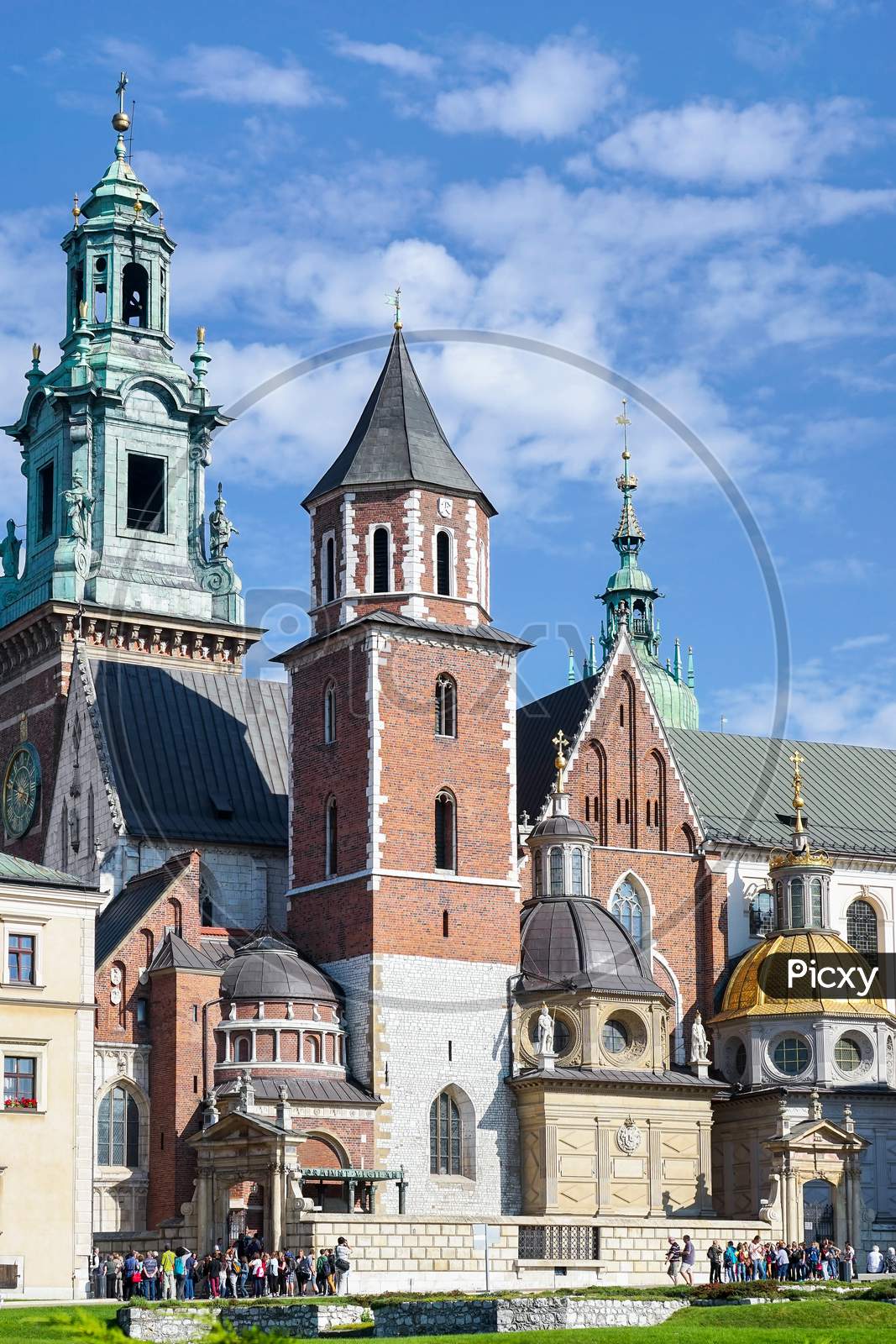 Wawel Cathedral In Krakow Poland